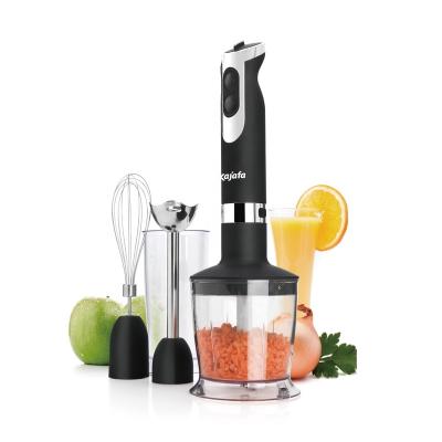 China Household 700W Motor Pure Copper Immersion 12 Speeds Electric Hand Blender Set for sale