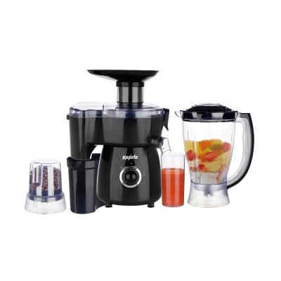 China Easy-cleaning 400W 3 in 1 Professional Kitchen Food Processor Blender Juicer Grinder for sale