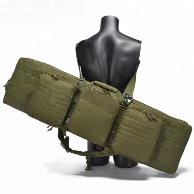 China Multifunctional fireproof yakeda fireproof waterproof atv double hunting rifle gun bag military gun case for rifles for sale