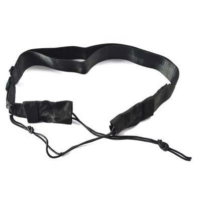 China YAKEDA Outdoor Black Nylon 2 Point Nylon Tactical AR15 Shotgun Rifle Sling for sale