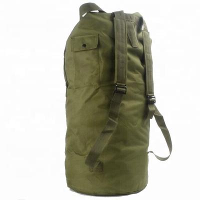 China YAKEDA Top Heavy Load Oxford Canvas OD US Army Green Olive Green Military Surplus Duffel Bag With Shoulder Strap for sale