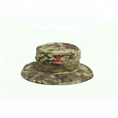 China COMMON breathable camo rip-stop hot weather yakeda tactical military boonie hat with custom logo for sale