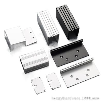 China Precision Aluminum Extrusion Aluminum Heatsink CNC Fabrication With Factory Machining Heatsink Aluminum for sale