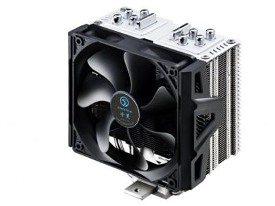 China Schwarzer Sockel-Kühlvorrichtungs-Ventilator DC-CPU-Ventilator-120*120*25mm/Intel AMD zu verkaufen