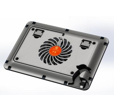 Chine Protection de refroidissement d'ordinateur portable en aluminium avec le support de refroidissement de fan/carnet pour l'ordinateur portable de 7 - 10 pouces à vendre