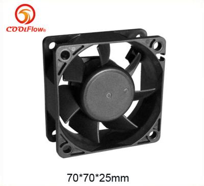 China Quiet cooling 70mm AC Axial fan Computer Cooler Fan AF07025 Series with 2 Ball Bearing for sale