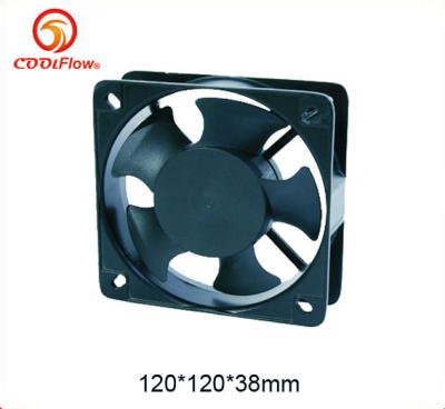 China o fã axial industrial da C.A., fase ilumina o ventilador de refrigeração plástico 120*120*38mm à venda