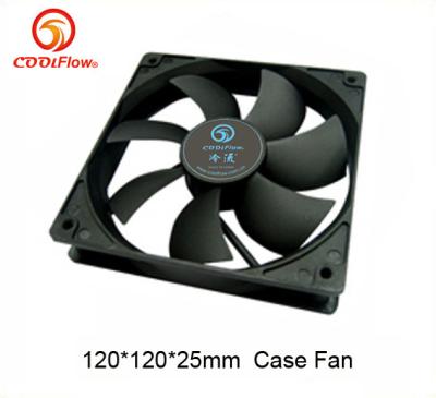 China 12 Volt Computer Case Cooling Fans 12cm with Long life bearing for sale