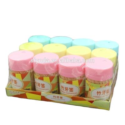 China YIWU Popular Disposable Bamboo Toothpicks Factory for sale