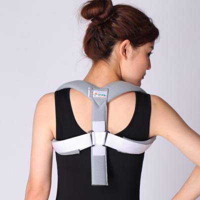 China Comfortable Adjustable Back Posture Corrector Clavicle Support for sale