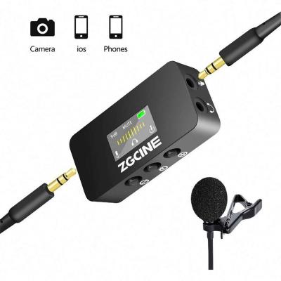 China Realtime Tracking Function Wholesale Price Camera Noise Reduction Mini Lapel Lavalier Microphone for sale