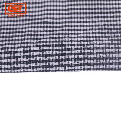 China Wholesale High Quality Heavy Houndstooth N/A Thread Dyed Fabric Yarn Dyed Strpes Checks Fabrics Chef Workwear Uniform for sale