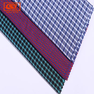 China Check Polyester Side Woven Plain Flannel Recycled Cotton Yarn Dyed Yarn Dyed Yarn Dyed Fabrics 140gsm for sale