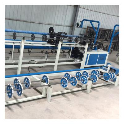 China Easy Installation High Working Speed ​​Yarn Mesh Chain Link Fence Make Fully Automatic Weaving Machine for sale