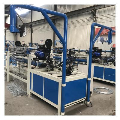 China High Working Full Automatic High Speed ​​Fence Machine /Diamond Mesh Making Machine Net Double Speed ​​Wire Chain Link Fence Manufacturer Price for sale