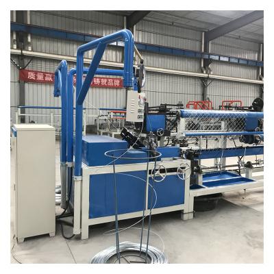 China High Working Speed ​​Diamond Mesh Chain Link Fence Machine Galvanized High Speed ​​Easy Installation Full Automatic for sale