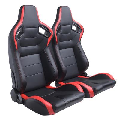 China Hot Sale VIP Adjustable Luxury Car Rear Seat Adjustable Sports Car Racing Seat Set for sale