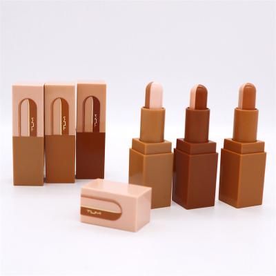 China Whitening 2 in 1 Waterproof Makeup Concealer Pencil Dual Function Lighting Concealer Long Lasting Stick for sale