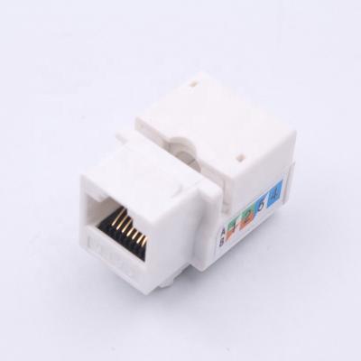 China Telecom communication 90degree utp cat6 cat 6 crown rj45 trapezoidal jack 8p8c 90 degree modular rj 45 jacks for sale