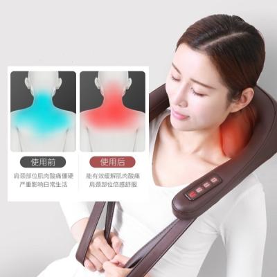 China NECK Factory Customized Electric Pain Relief Heating Shawl Shiatsu Neck Massager Wholesale Electric Shawl for sale