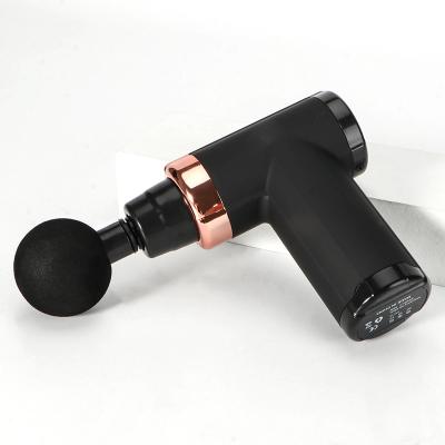 China Mini Vibrating Gun Massage Gun With Heat Therapy Low Price High Quality Fascia Massage Gun for sale