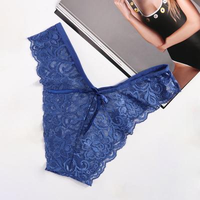 China Dropshipping Hot Selling Cheap Women's Sexy and Fashion Lace Breathable Panties Underpants Low Waist Cotton Female Briefs for sale