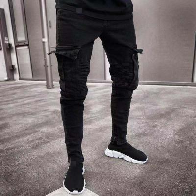 China Summer Breathable Spring Long Pencil Pants Slim Male Fit Casual Slim Jeans Men's Hip-Hop Pants Y10750 for sale