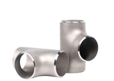 China DIN Ss 304 316l Seamless Stainless Steel Pipe Fittings Forging Welded Tee for sale