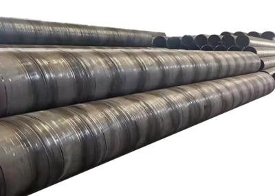 China Natural Black 24inch Spiral Steel Pipe 0.6mm-100mm For Water Engineering for sale