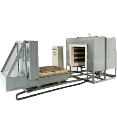 China Industrial Trolley Kiln Car Bottom Furnace Heat Treatment Machine High Temperature for sale