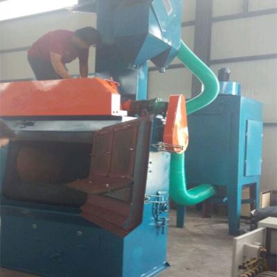 China Belt Type Steel Shot Blasting Machine Metal Cleaning Customized Design for sale