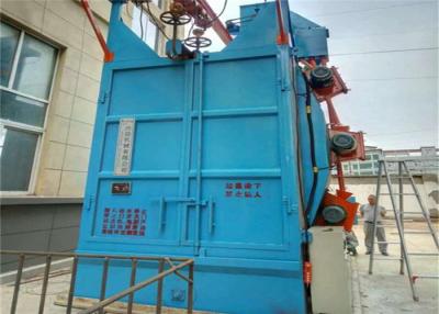 China 7.5kw Hook Type Burnishing Shot Blasting Machine for sale