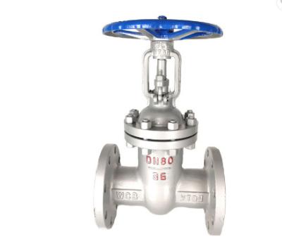 China DN50-DN300 WCB Stainless Steel Flange Gate Valve / Industrial Control Valves for sale