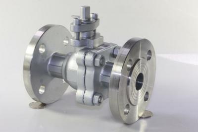 China RF 2 Piece Medium Pressure API 6D 304 Ball Valve for sale