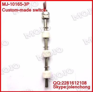 China MJ-10165-3P Level Sensor Float Switch Tank Float Switch Water Flow Level Control Switch for sale