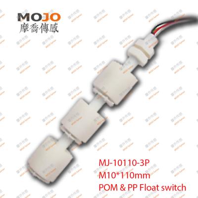 China Polypropylene Free Shipping! MJ-10110-3P Switch PP Material 100V 0.5A 10W Liquid Level Float Switch for sale