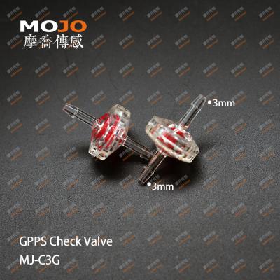 China Plastic Direct Check Valve GPPS 3mm 5mm One Way Valve 7mm For Aquarium Equipment Equal for sale