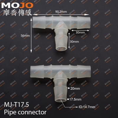 China MJ-T17.5 Water Tee Type One Barbed Type For ID19mm Tee Tube Connector for sale