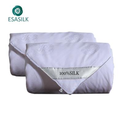 China Wholesale OEKO-TEX 100 Silk Comforter Luxury Silk Filling Comforter Breathable for sale