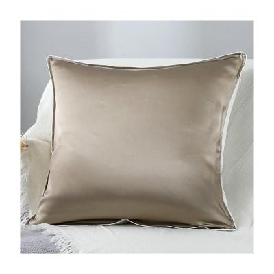 China Zipper Sustainable Style Single Hand Side With Silk Cotton Cushion Cover for sale