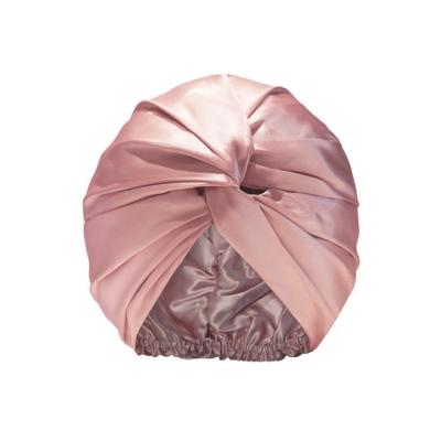 China Wholesale Picture Nature 100% Silk Hair Hood For Care Hair Sleeping Turbans for sale