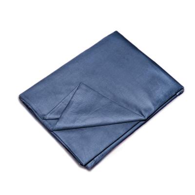 China CLASSIC Blue 100% Cotton Custom Color Duvet Cover For Weight Blanket for sale