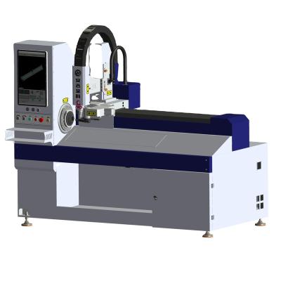 China Industrial Pipe Cutter Laser Cutting Machine ACCURL Equipment 1000w CNC Pipe Fiber Laser Cutting Machine For Metal 6020 Steel for sale