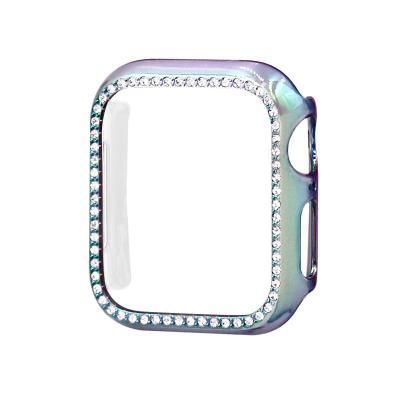 China TPU+Crystal DESSA Diamond TPU Protector Watch Casing For Apple Watch for sale