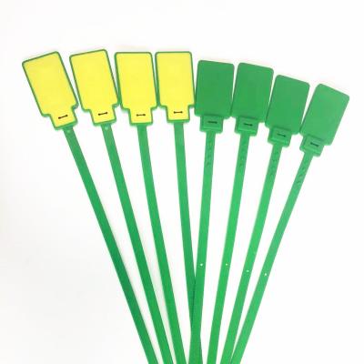 China Electrical Applications Custom Nylon Plastic Metal SelDisposable UHF Zip Link RFID Plastic Drop Cable (Tag) Rfid Tracking Joint Cable Tie for sale