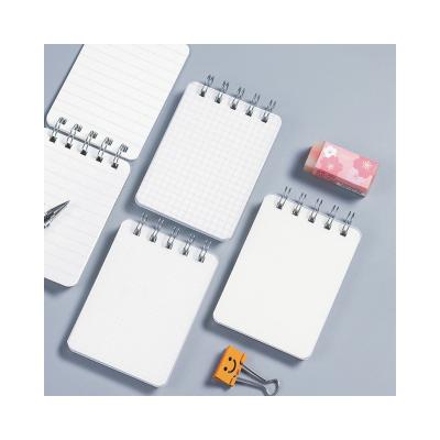 China Blank Spiral Line Dot Matrix Notepads Custom Words Planner Doodle Waterproof Notepad Grid Pocket Spiral Notebook Student for sale