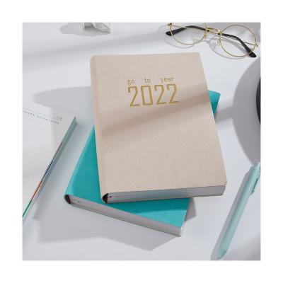 China 2022 Agenda Eco-Friendly Agenda Paper Wholesale A5 Office Meeting Notebopok Sublimation Leather High End Diary Journals Notebook for sale