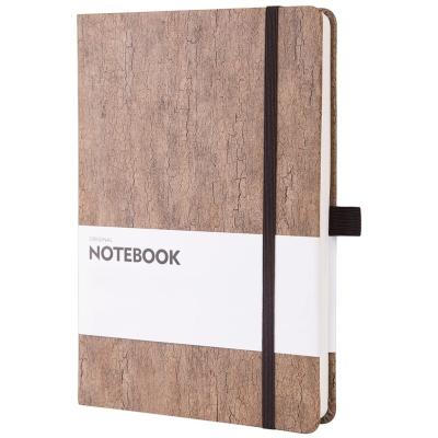 China 2022 Hot Sales Custom Eco Friendly Hardcover Book Natural Cork Color Notebooks A5 With Page Dividers for sale