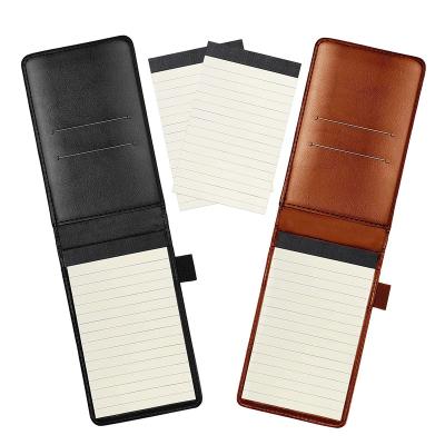 China A7 Mini Notepad Personal Daily Weekly Pocket Small PU Leather Business Notebook Custom for sale