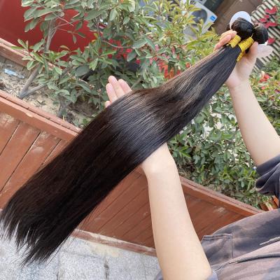 China Wholesale Natural Raw Indian Virgin Hair Straight 10A 12A Dropshipping Private Label Unprocessed Cuticle Aligned Hair for sale